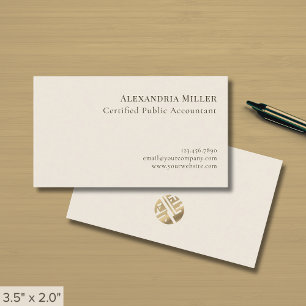 Logotyp för Professionell av elegant Visitkort