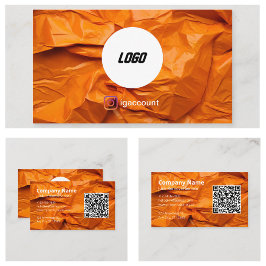 Logotyp för professionell sophämtningstjänst visitkort