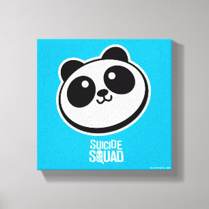 Logotyp för Purveyors för Panda för självmordS Canvastryck