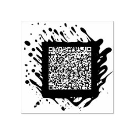 Logotyp för QR-kodföretag här Stämpel