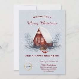 Logotyp för Red House Business Julkort