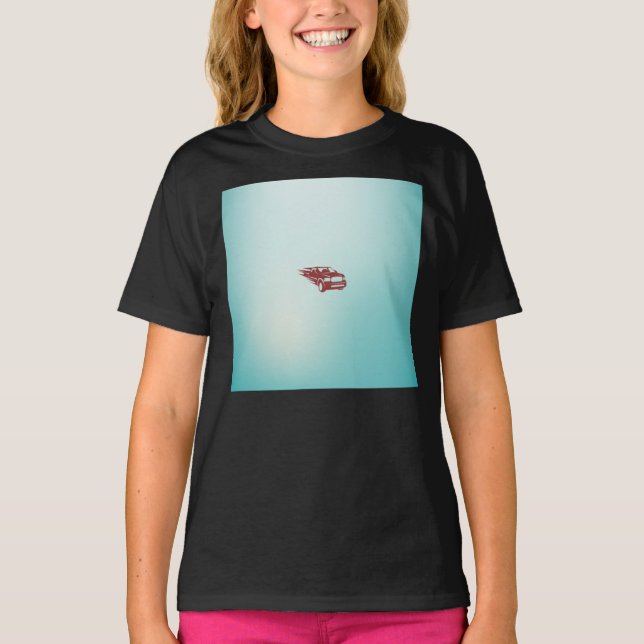 Logotyp för rödbubbla Klassiskt T-Shirt (Framsida)