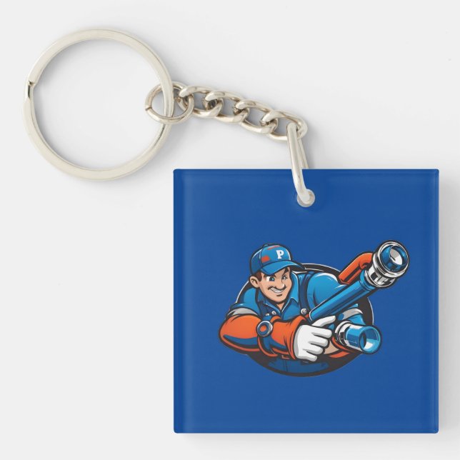 logotyp för rörmokertjänster (Framsidan)
