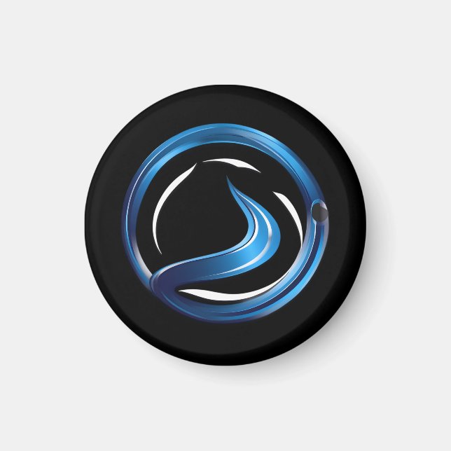 logotyp för rörmokertjänster magnet (Framsidan)