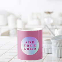logotyp för rosa