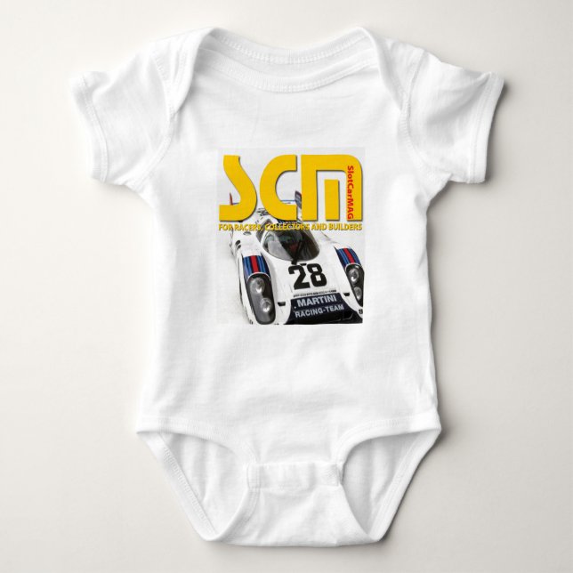 Logotyp för Scm Martini tävlings- springabil T Shirt (Framsida)