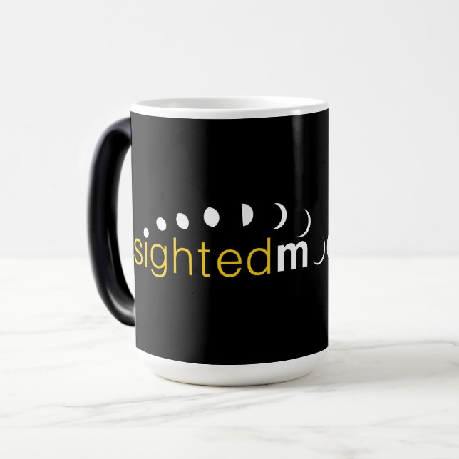 Logotyp för Sighted Moon Magisk Mugg (Framsida vänster)