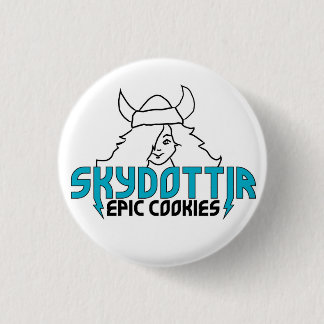 LOGOTYP för Skydottir episk kakaFLICKA Knapp
