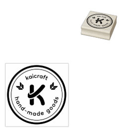 Logotyp för små företag för konst, hantverk och sk stämpel