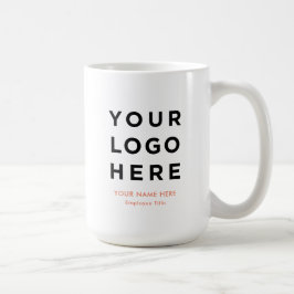 Logotyp för specialnamn för Mugg-medarbetare för s Kaffemugg
