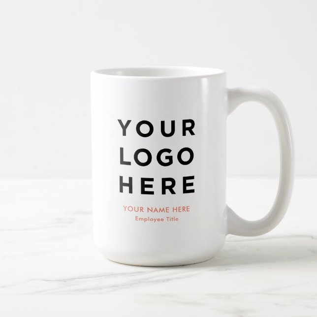 Logotyp för specialnamn för Mugg-medarbetare för s Kaffemugg (Höger)