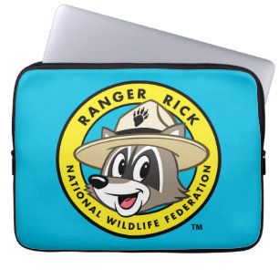 Logotyp för stack för skogsvaktare för laptop sleeve