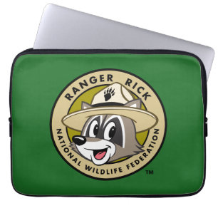 Logotyp för stack för skogsvaktare för laptop sleeve