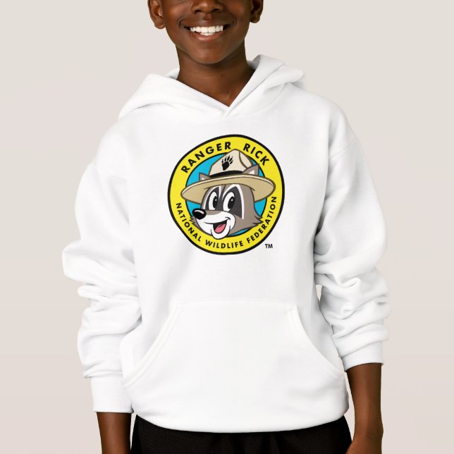 Logotyp för stack för skogsvaktare för tee shirt (Framsida)