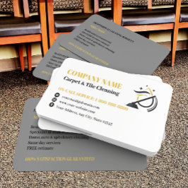 Logotyp för Städning av professionell Carpet & Til Visitkort