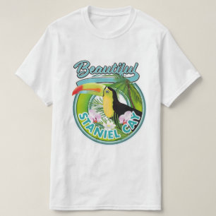 Logotyp för Staniel Cay-resa T Shirt