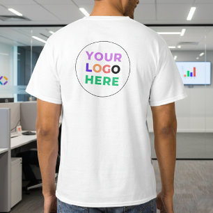 Logotyp för stora företag (företagets anställda) b t shirt