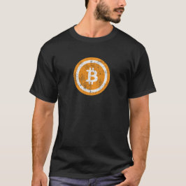 Logotyp för stressad bitcoin - T-shirt för mynbild