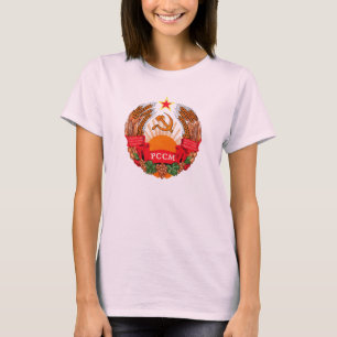 Logotyp för symbol för vapensköldMoldavien Tee