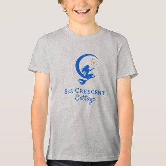Logotyp för T-shirt Sea Crescent Cottage för barn