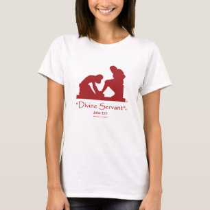 Logotyp för T-tröja "för gudomlig tjänare" Tee Shirt