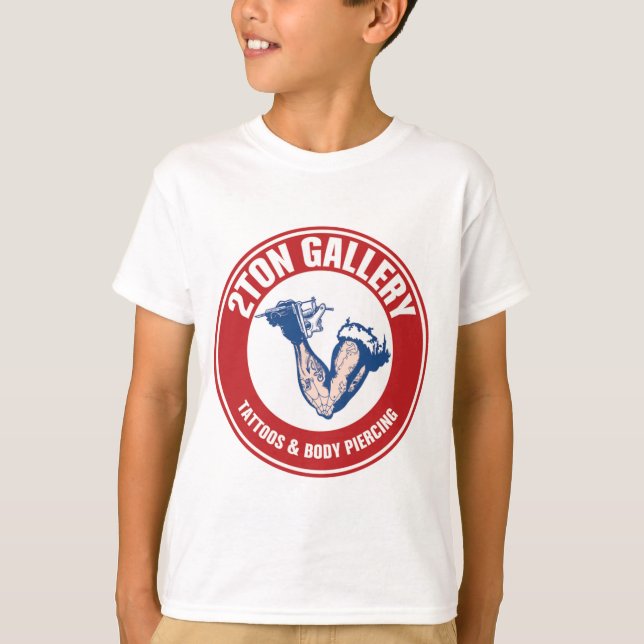 logotyp för tatuering 2Ton T-shirt (Framsida)
