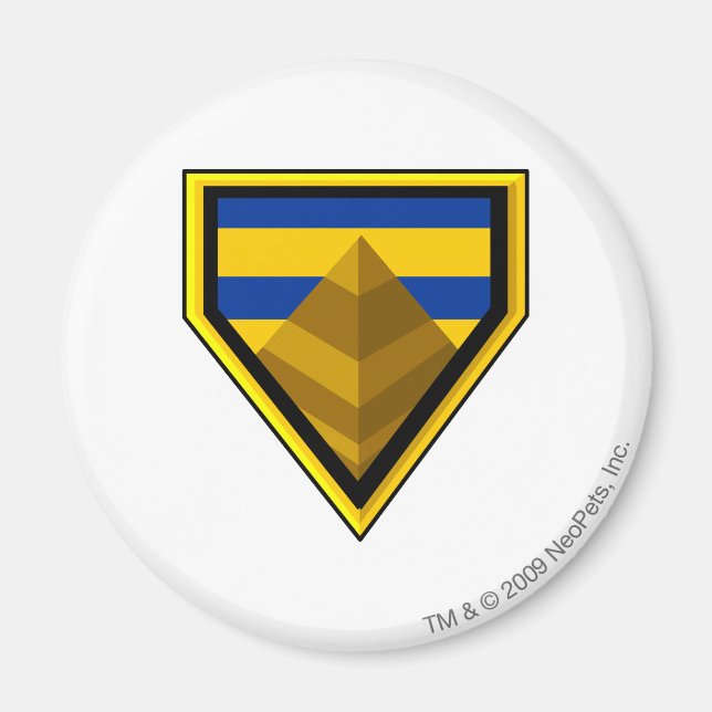 Logotyp för Team Borttappad Desert Magnet (Framsidan)