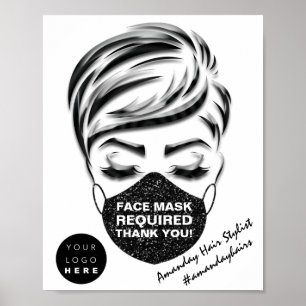 Logotyp för Tona Anpassningsbar för av för masks Poster
