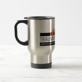 Logotyp för travel mug w/Trauma Resemugg