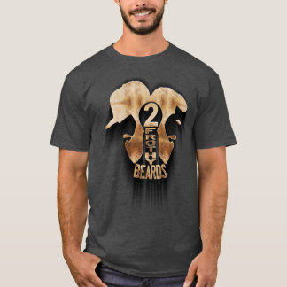 Logotyp för två frotetiska streck t shirt