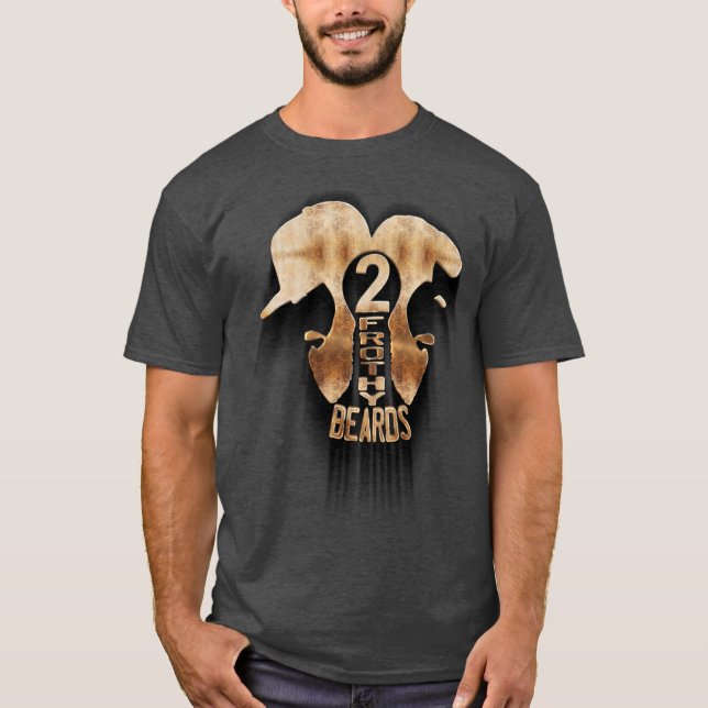 Logotyp för två frotetiska streck t shirt (Framsida)