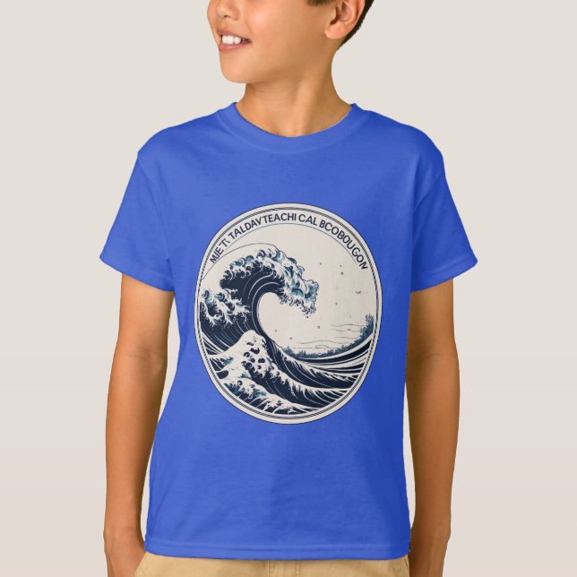 Logotyp för ultrahögdetaljerad marktäckning i Mont T Shirt (Framsida)