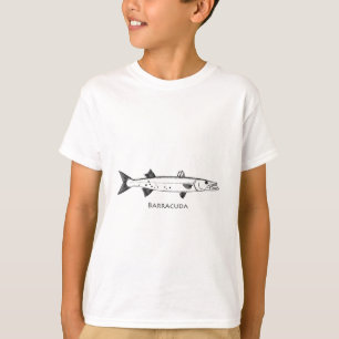 Logotyp för underbar Barracuda T-shirt