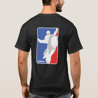 logotyp för UpOnOne.com NBA-stil Tee