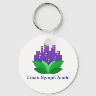 Logotyp för Urban Nymph Audio--nyckelkedja Nyckelring