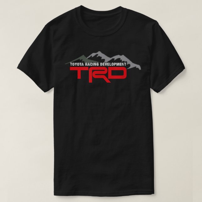 LOGOTYP för utveckling av TRD-Tävla T Shirt (Design framsida)