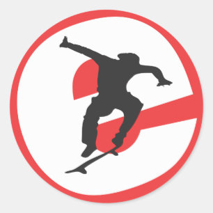 Logotyp för utveckling runt klistermärke