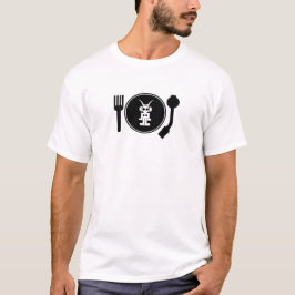 Logotyp för Vätska Himmel Music PLATE Tee