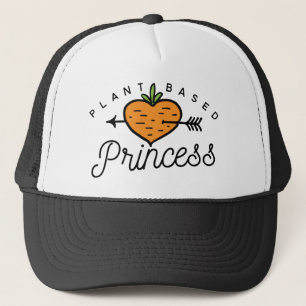 Logotyp för växtbaserad prinsessa Vegan Carrot Keps