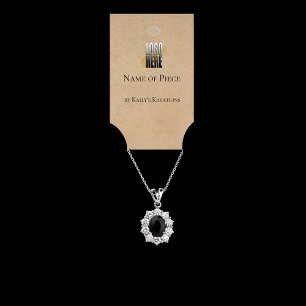 Logotyp för Visning av Rustic Bracelet Hanging Visitkort