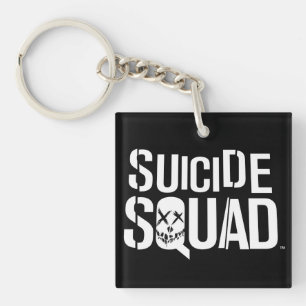 Logotyp för vit för självmordSquad