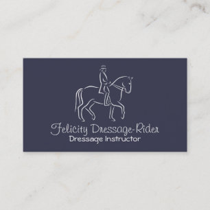 Logotyp för vitdressagepiaffe visitkort