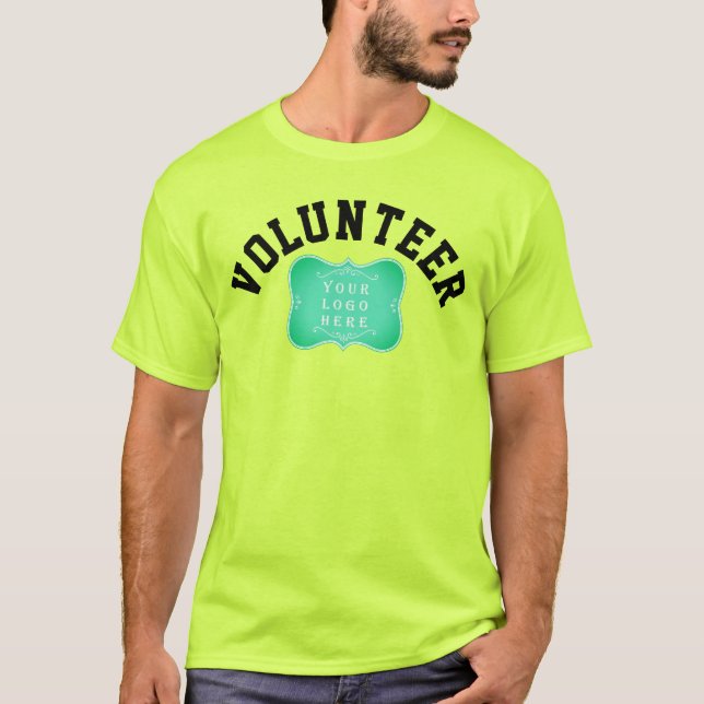 Logotyp för Volunteer Event Organization T Shirt (Framsida)