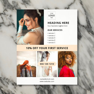 Logotyp Foto Affärsmarknadsföring Flygblad