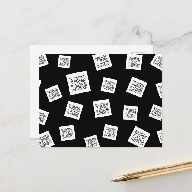 Logotyp, foto eller annan bild | Slumpmässig place Vykort (Fram/Back In Situ)