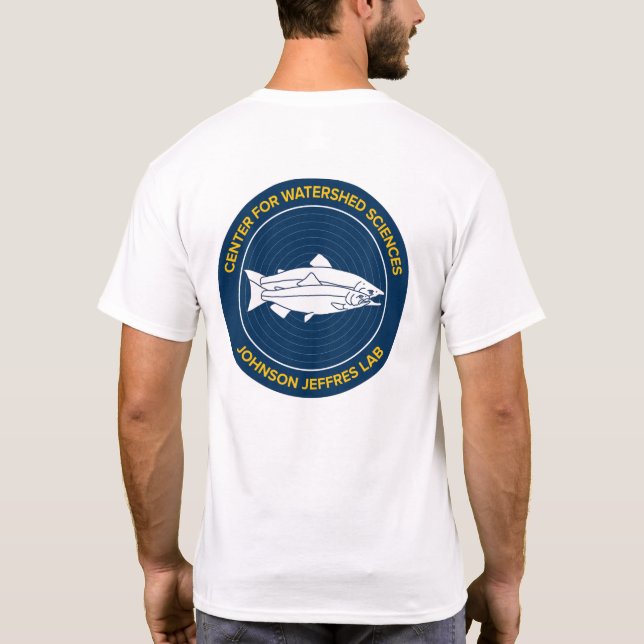 Logotyp fram och tillbaka t shirt (Baksida)