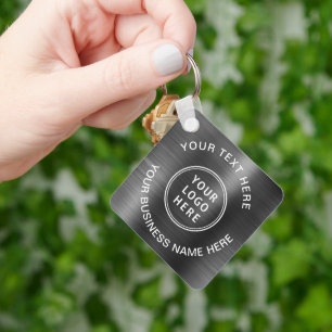 Logotyp Främjande av Silver Nyckelring