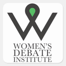 Logotyp Fyrkantigt Klistermärke