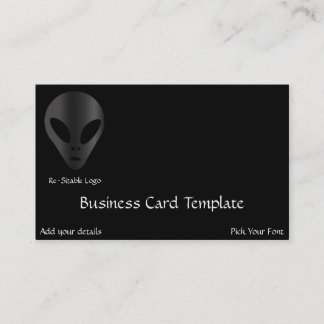 Logotyp Grays Ancien Alien Visitkort