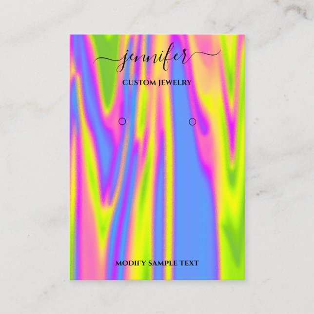 Logotyp Handmade judiska kort - modern (Framsida)